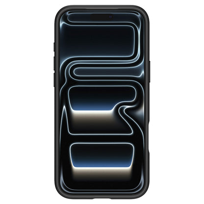 Husa MagSafe pentru Apple iPhone 18 Pro Max / 17 Pro Max, Spigen, Ultra Hybrid, Neagra Portocalie Satinata ACS12125