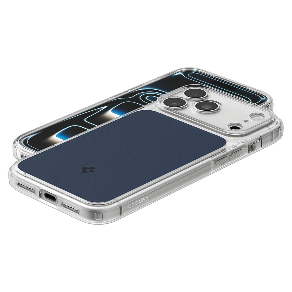 Husa MagSafe pentru Apple iPhone 18 Pro Max / 17 Pro Max, Spigen, Ultra Hybrid T, Albastra Mata ACS12135