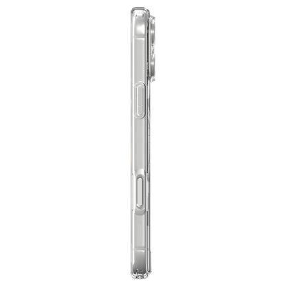 Husa MagSafe pentru Apple iPhone 18 Pro Max / 17 Pro Max, Spigen, Ultra Hybrid, Transparenta Portocalie ACS12122