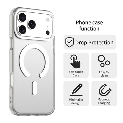 Husa MagSafe pentru Apple iPhone 18 Pro Max / 17 Pro Max, Techsuit, CandyCase, Alba