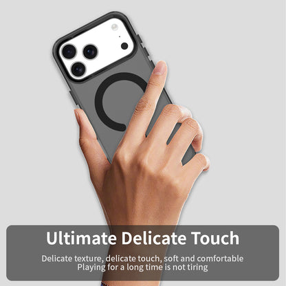 Husa MagSafe pentru Apple iPhone 18 Pro Max / 17 Pro Max, Techsuit, CandyCase, Neagra