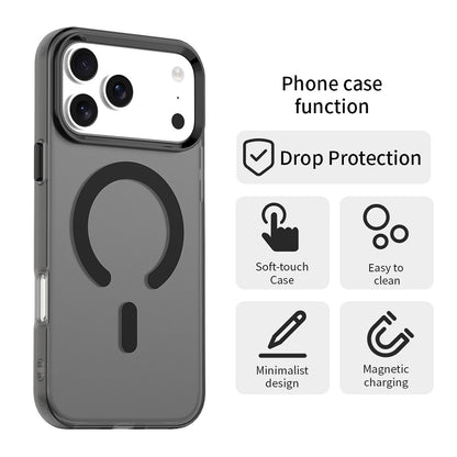 Husa MagSafe pentru Apple iPhone 18 Pro Max / 17 Pro Max, Techsuit, CandyCase, Neagra