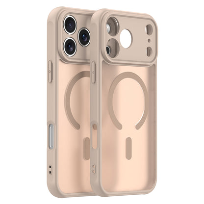 Husa MagSafe pentru Apple iPhone 18 Pro Max / 17 Pro Max, Techsuit, HaloFrost II, Aurie