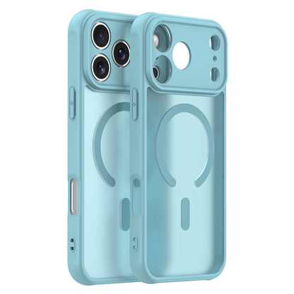 Husa MagSafe pentru Apple iPhone 18 Pro Max / 17 Pro Max, Techsuit, HaloFrost II, Verde Deschis