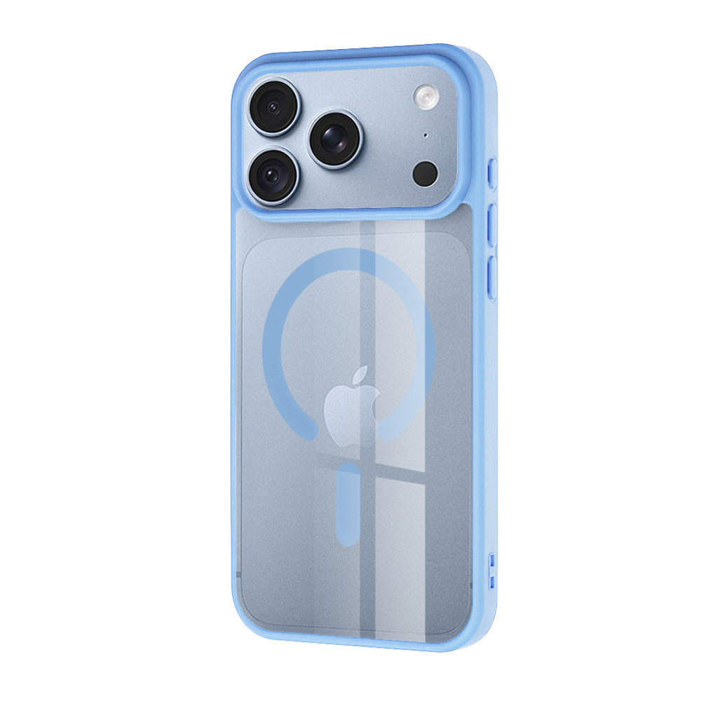 Husa MagSafe pentru Apple iPhone 18 Pro Max / 17 Pro Max, Techsuit, Pro, Bleu