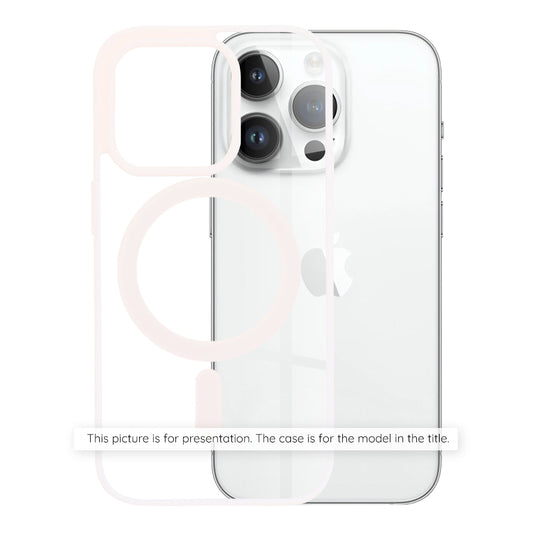 Husa MagSafe pentru Apple iPhone 18 Pro Max / 17 Pro Max, Techsuit, Pro, Roz