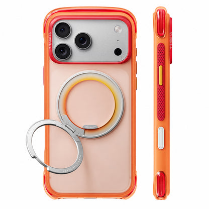 Husa MagSafe pentru Apple iPhone 18 Pro Max / 17 Pro Max, Torras, O3 Air Core, Portocalie