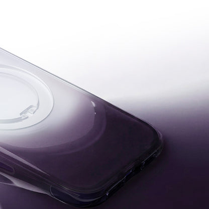 Husa MagSafe pentru Apple iPhone 18 Pro Max / 17 Pro Max, Torras, Ostand O3 Air Gradient, Violet Portocalie