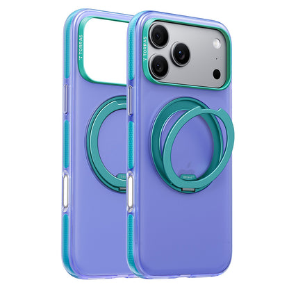 Husa MagSafe pentru Apple iPhone 18 Pro Max / 17 Pro Max, Torras, Ostand O3 Hue, Indigo