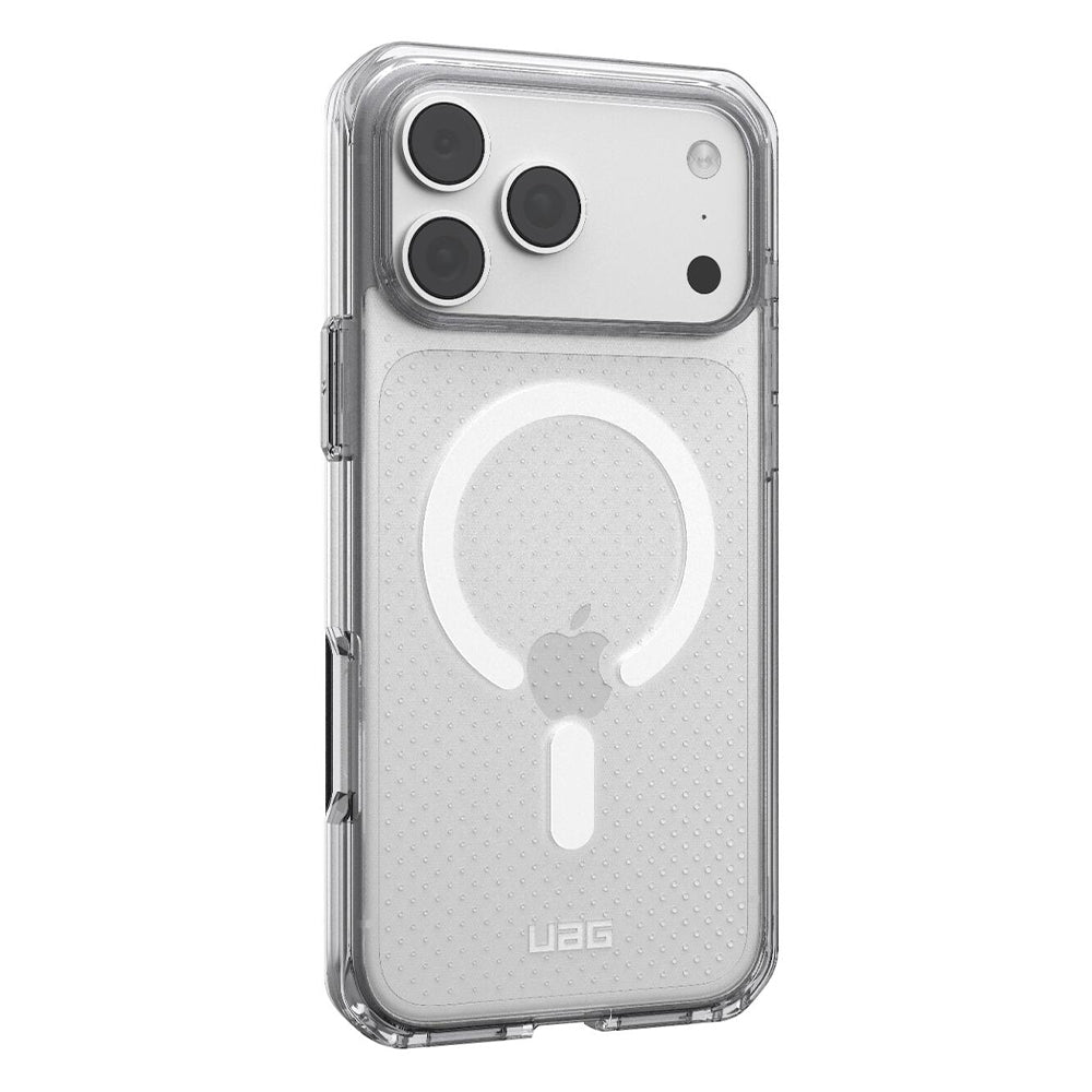 Husa MagSafe pentru Apple iPhone 18 Pro Max / 17 Pro Max, Urban Armor Gear, Dot, Argintie