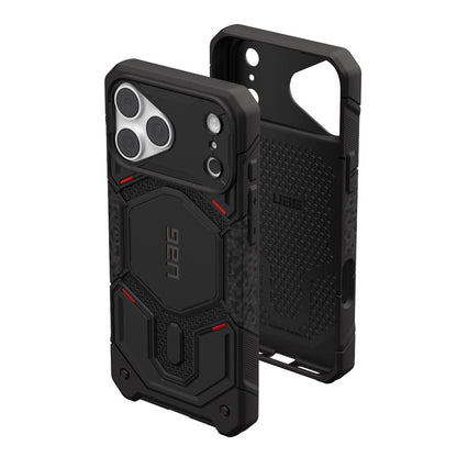 Husa MagSafe pentru Apple iPhone 18 Pro Max / 17 Pro Max, Urban Armor Gear, Monarch Pro Kevlar, Neagra