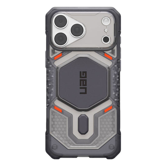 Husa MagSafe pentru Apple iPhone 18 Pro Max / 17 Pro Max, Urban Armor Gear, Monarch Pro, Gri Deschis