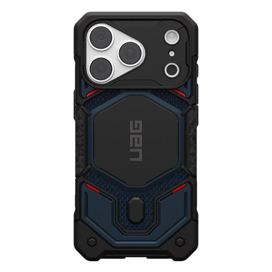 Husa MagSafe pentru Apple iPhone 18 Pro Max / 17 Pro Max, Urban Armor Gear, Monarch Pro Kevlar, Bleumarin