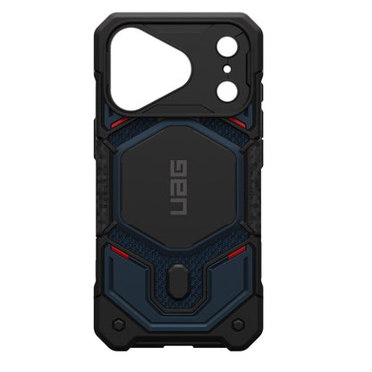 Husa MagSafe pentru Apple iPhone 18 Pro Max / 17 Pro Max, Urban Armor Gear, Monarch Pro Kevlar, Bleumarin