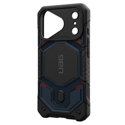 Husa MagSafe pentru Apple iPhone 18 Pro Max / 17 Pro Max, Urban Armor Gear, Monarch Pro Kevlar, Bleumarin