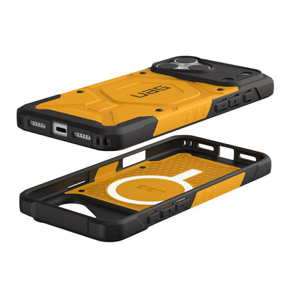 Husa MagSafe pentru Apple iPhone 18 Pro Max / 17 Pro Max, Urban Armor Gear, Pathfinder, Galbena