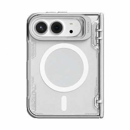 Husa MagSafe pentru Apple iPhone Duo, Nillkin, Iceblade Prop, Gri