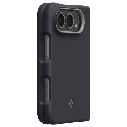 Husa MagSafe pentru Apple iPhone Duo, Spigen, Nano Pop, Neagra ACS11687
