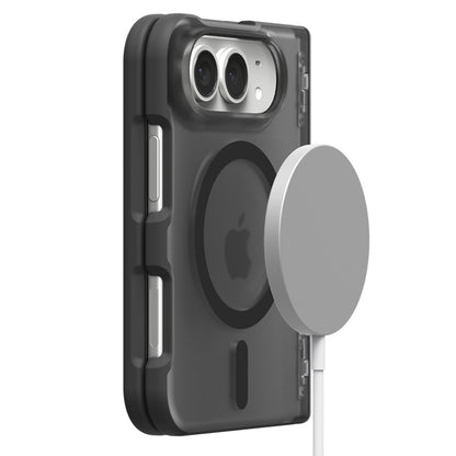 Husa MagSafe pentru Apple iPhone Duo, Spigen, Ultra Hybrid Pro, Neagra Satinata ACS11689