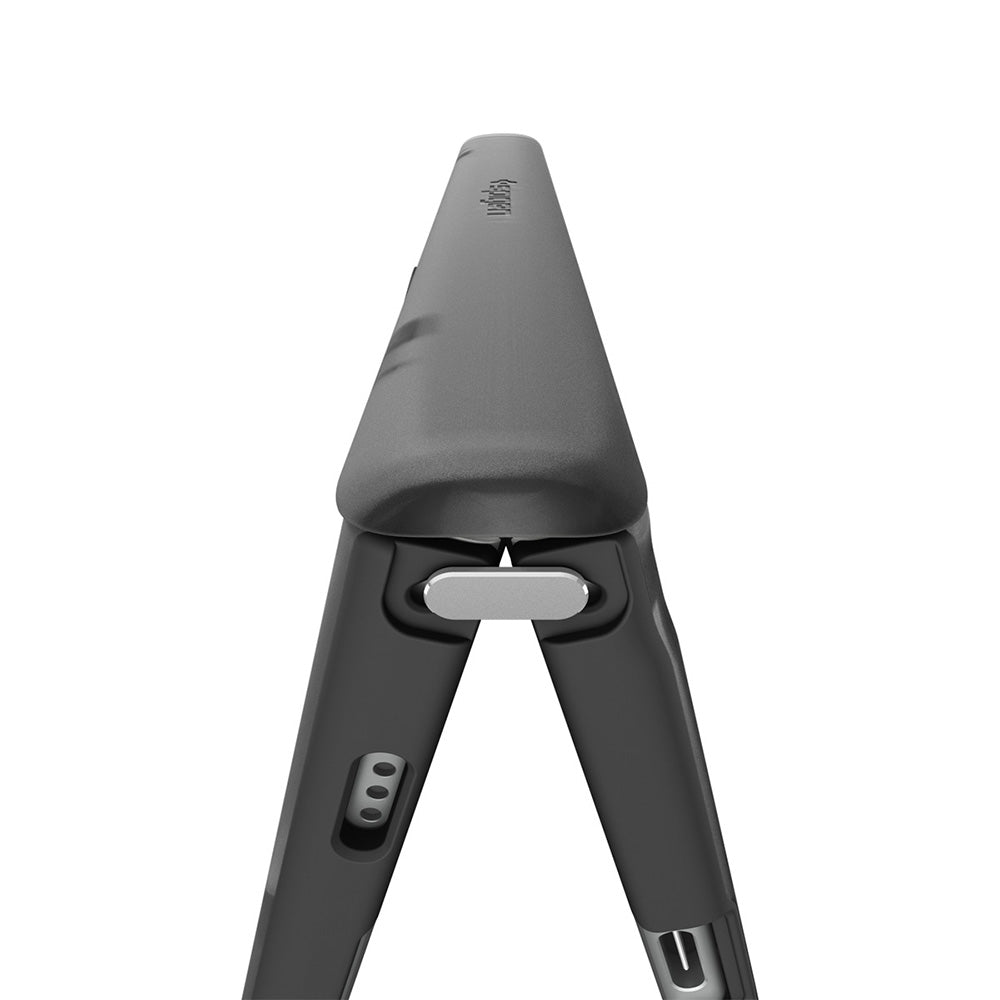 Husa MagSafe pentru Apple iPhone Duo, Spigen, Ultra Hybrid Pro, Neagra Satinata ACS11689