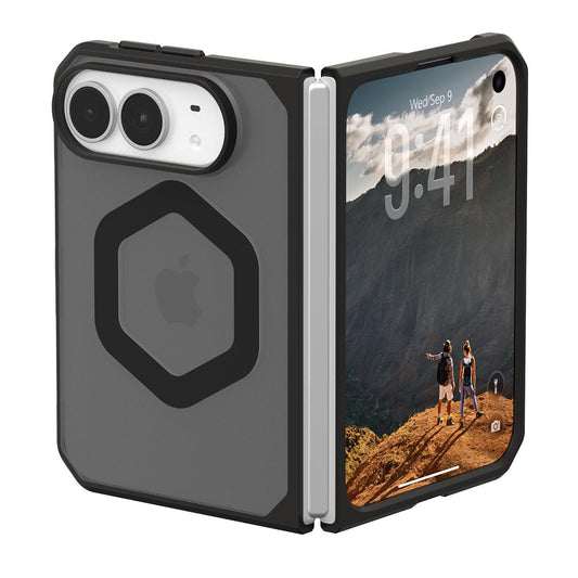 Husa MagSafe pentru Apple iPhone Duo, Urban Armor Gear, Mouve, Gri