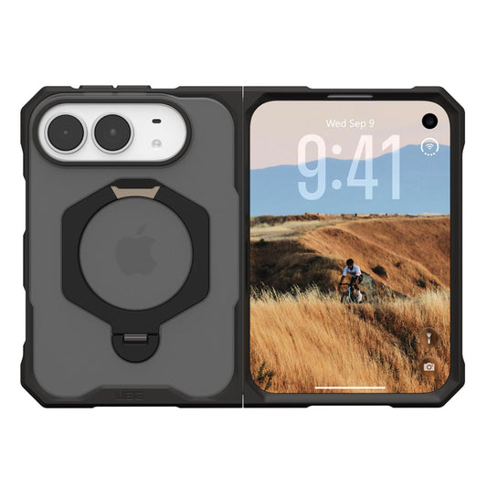 Husa MagSafe pentru Apple iPhone Duo, Urban Armor Gear, Mouve XTE, Gri
