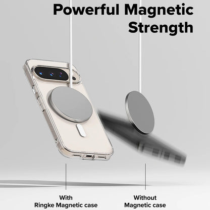 Husa MagSafe pentru Google Pixel 10 Pro / 10, Ringke, Fusion, Transparenta
