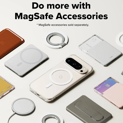 Husa MagSafe pentru Google Pixel 10 Pro / 10, Ringke, Fusion, Transparenta