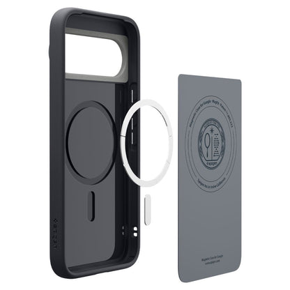 Husa MagSafe pentru Google Pixel 10 Pro / 10, Spigen, Caseology Nano Pop, Neagra ACS09713