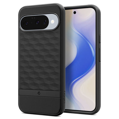 Husa MagSafe pentru Google Pixel 10 Pro / 10, Spigen, Caseology Parallax, Neagra Mata ACS09708