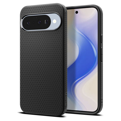 Husa MagSafe pentru Google Pixel 10 Pro / 10, Spigen, Liquid Air, Neagra Mata ACS09695