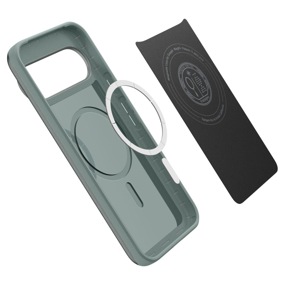 Husa MagSafe pentru Google Pixel 10 Pro / 10, Spigen, Thin Fit, Verde ACS09701