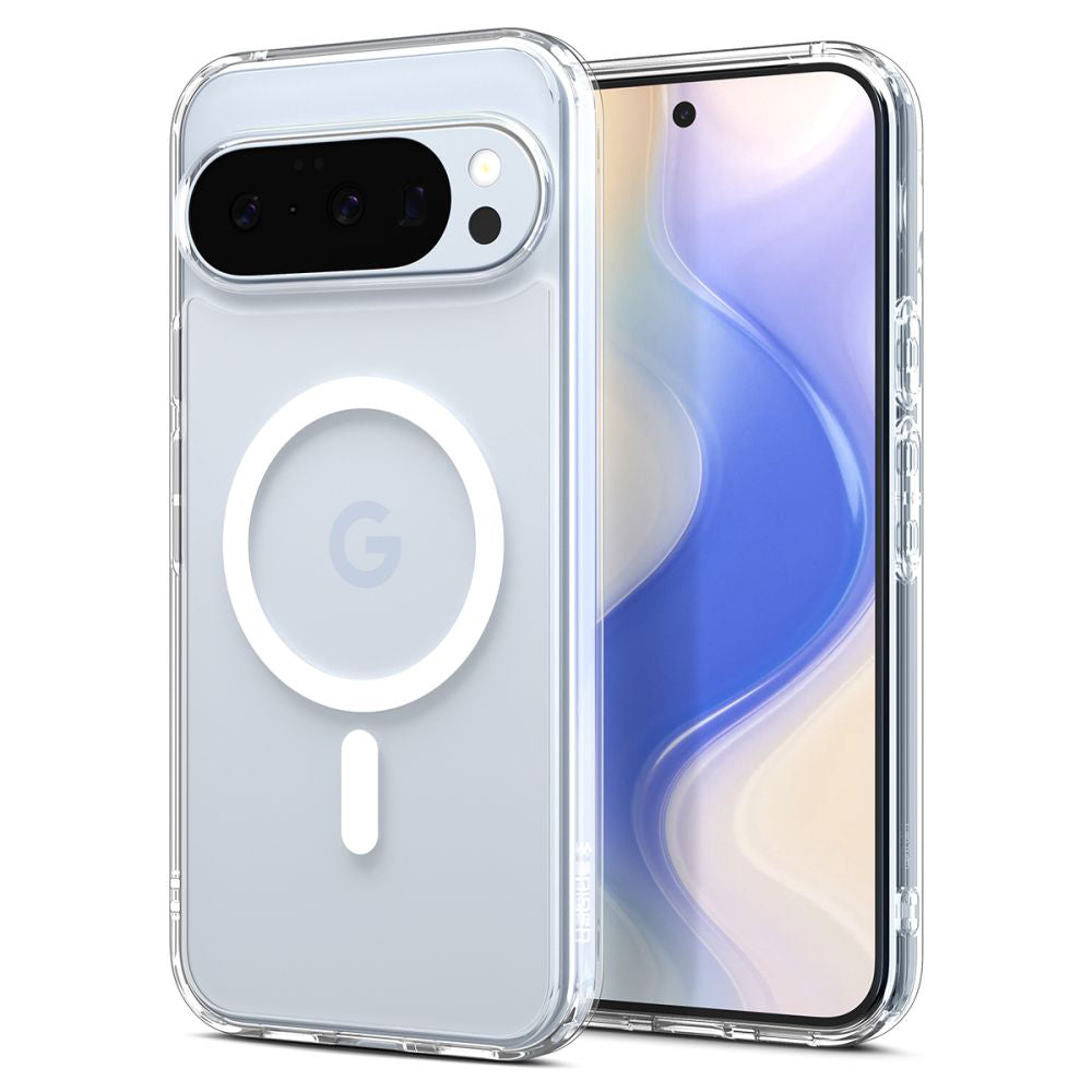 Husa MagSafe pentru Google Pixel 10 Pro / 10, Spigen, Ultra Hybrid, Alba