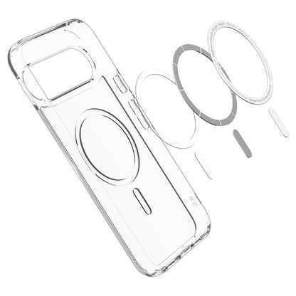 Husa MagSafe pentru Google Pixel 10 Pro / 10, Spigen, Ultra Hybrid, Alba