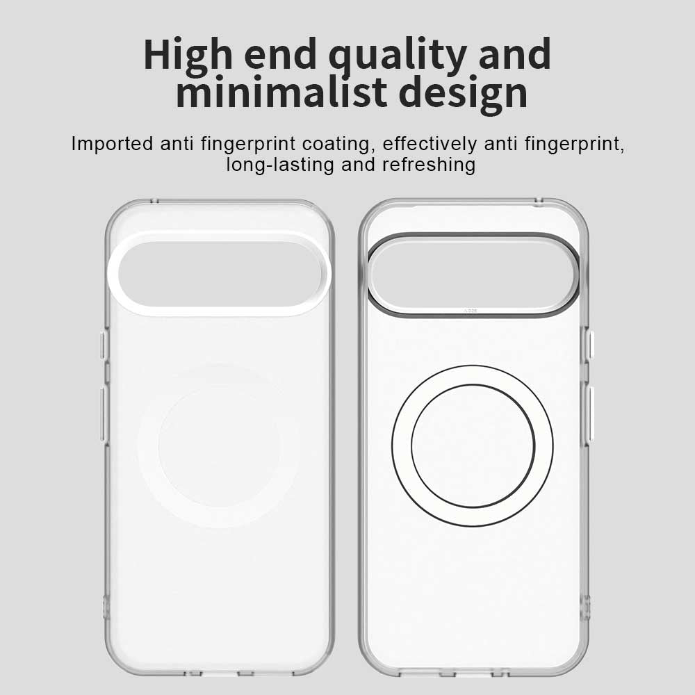 Husa MagSafe pentru Google Pixel 10 Pro / 10, Techsuit, CandyCase, Alba