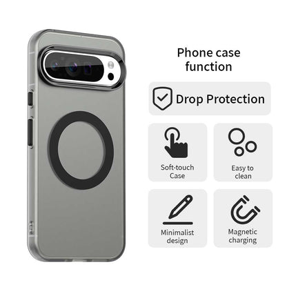 Husa MagSafe pentru Google Pixel 10 Pro / 10, Techsuit, CandyCase, Neagra