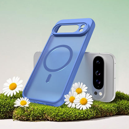 Husa MagSafe pentru Google Pixel 10 Pro, Techsuit, HaloFrost II, Albastra