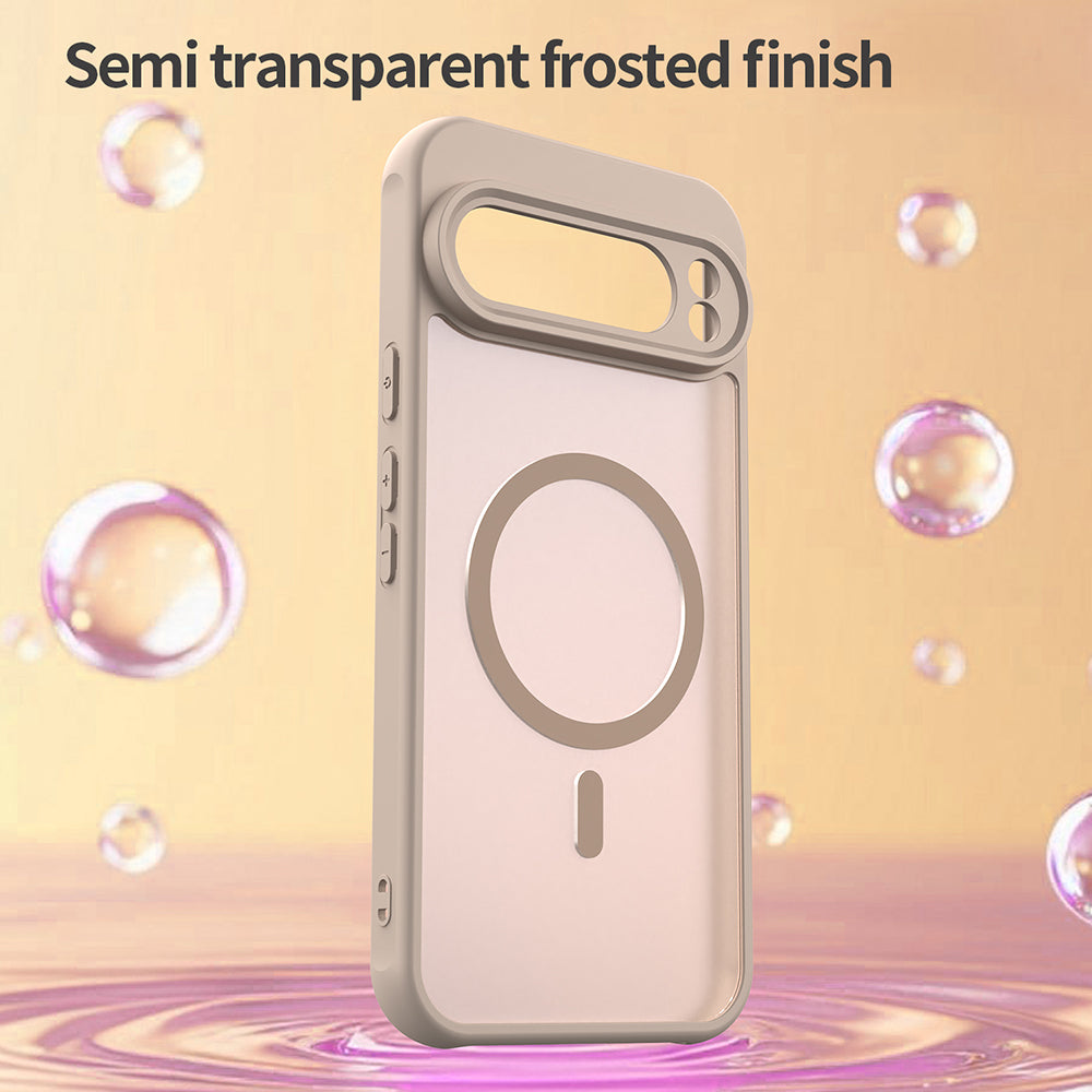 Husa MagSafe pentru Google Pixel 10 Pro, Techsuit, HaloFrost II, Aurie