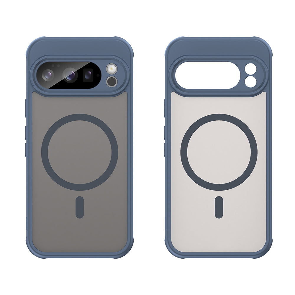 Husa MagSafe pentru Google Pixel 10 Pro, Techsuit, HaloFrost II, Bleumarin