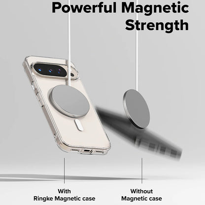 Husa MagSafe pentru Google Pixel 10 Pro XL, Ringke, Fusion, Transparenta