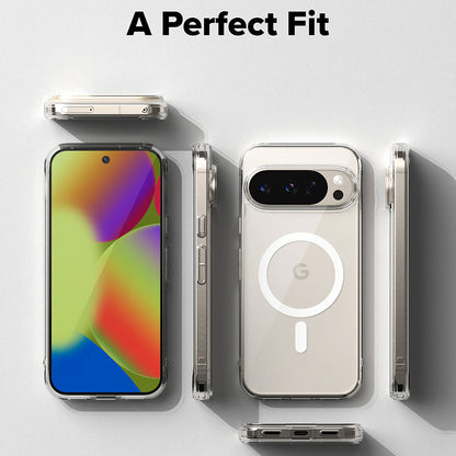 Husa MagSafe pentru Google Pixel 10 Pro XL, Ringke, Fusion, Transparenta