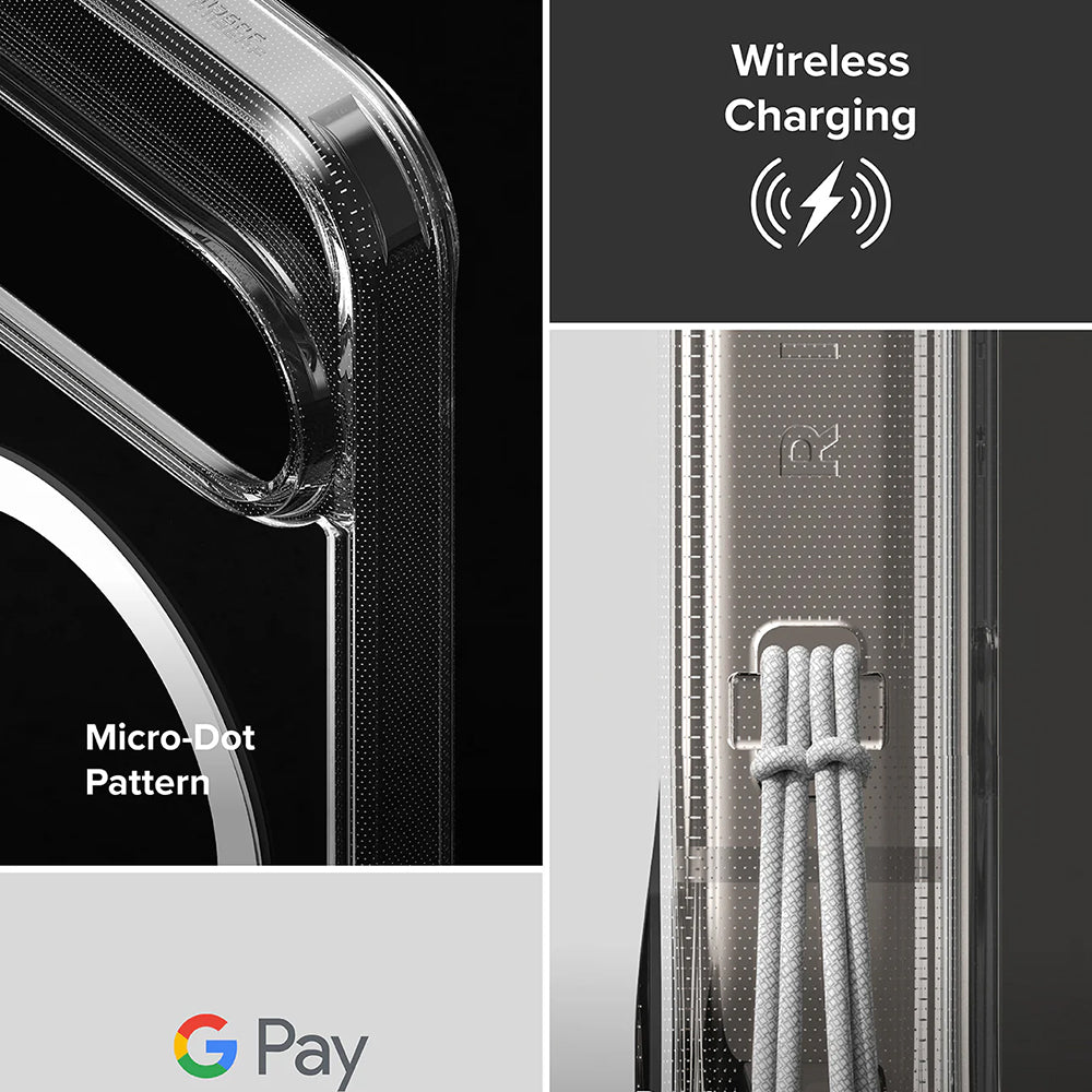 Husa MagSafe pentru Google Pixel 10 Pro XL, Ringke, Fusion, Transparenta