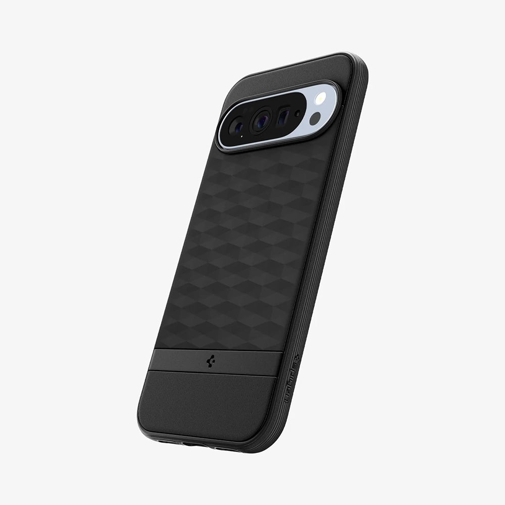 Husa MagSafe pentru Google Pixel 10 Pro XL, Spigen, Caseology Parallax, Neagra Mata ACS09731