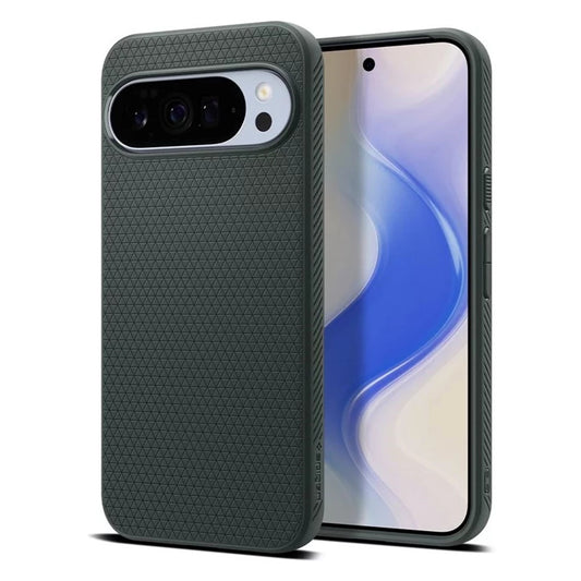 Husa MagSafe pentru Google Pixel 10 Pro XL, Spigen, Liquid Air, Verde ACS09719