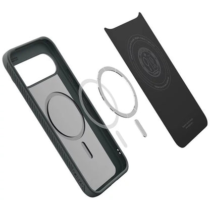 Husa MagSafe pentru Google Pixel 10 Pro XL, Spigen, Liquid Air, Verde ACS09719