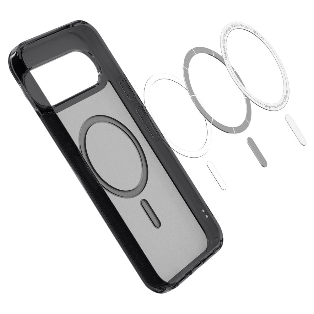 Husa MagSafe pentru Google Pixel 10 Pro XL, Spigen, Ultra Hybrid, Neagra Satinata ACS09726