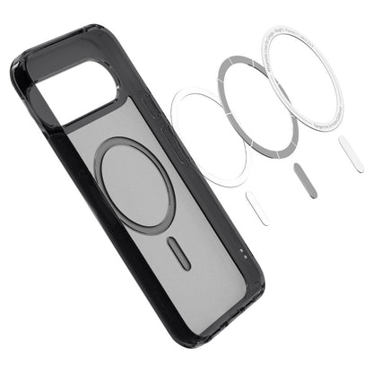 Husa MagSafe pentru Google Pixel 10 Pro XL, Spigen, Ultra Hybrid, Neagra Satinata ACS09726