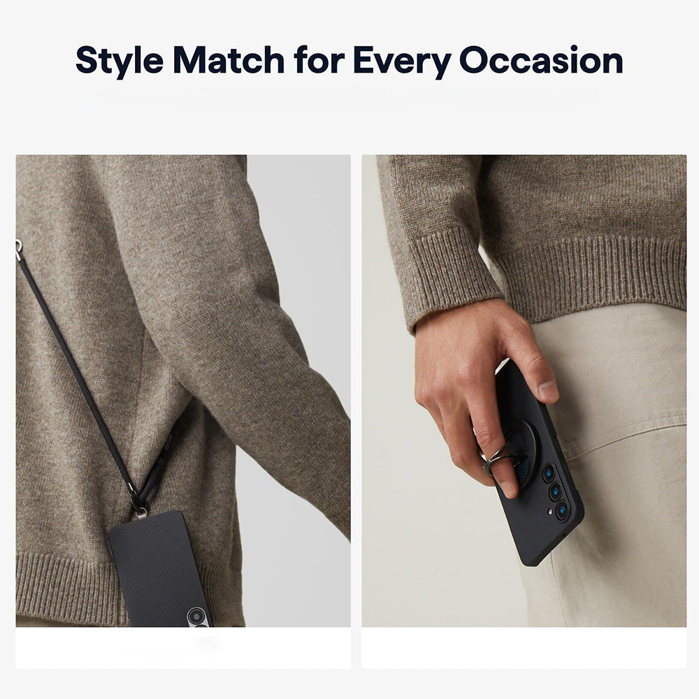 Husa MagSafe pentru Google Pixel 10 Pro XL, Techsuit, Aramid Fiber, Neagra