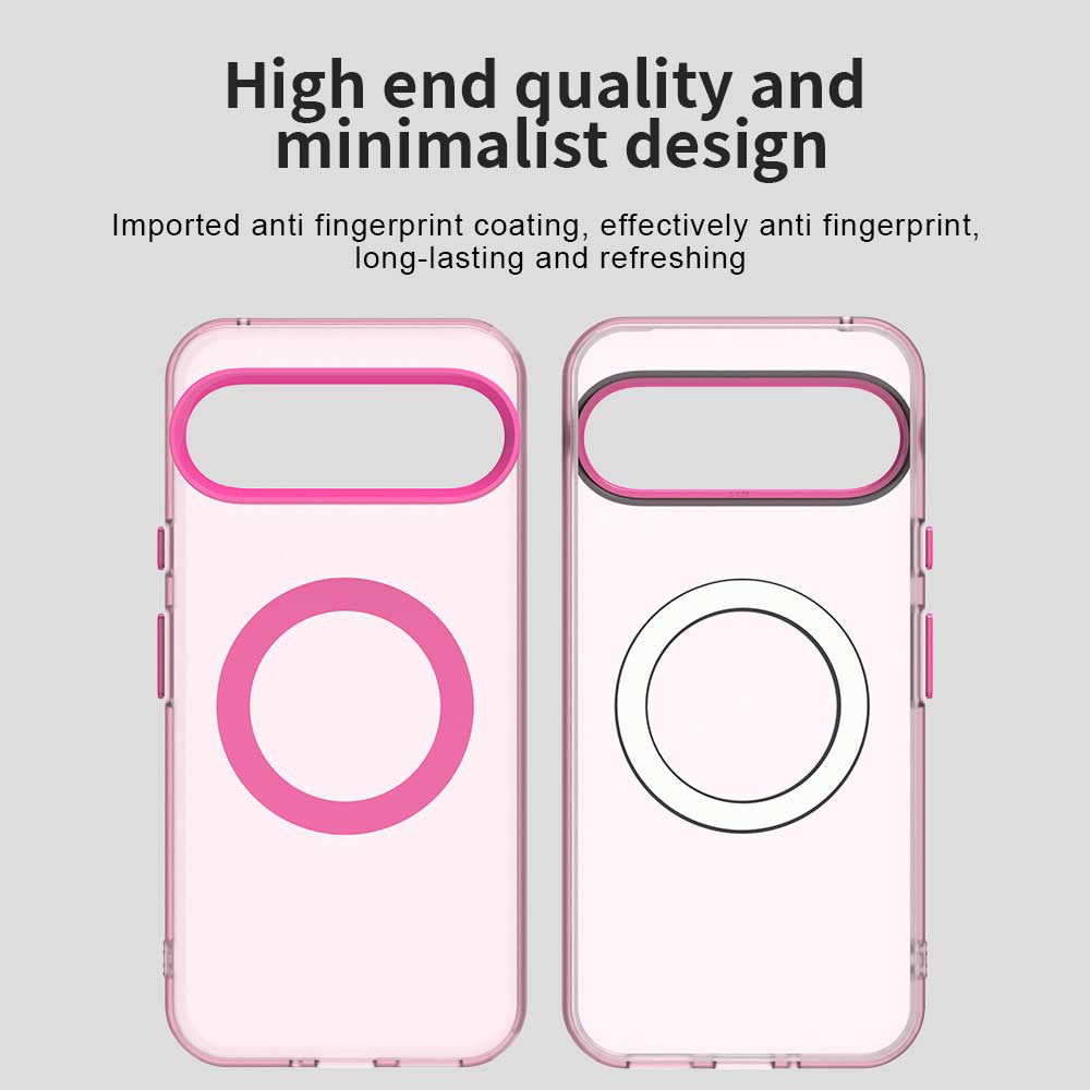 Husa MagSafe pentru Google Pixel 10 Pro XL, Techsuit, CandyCase, Roz