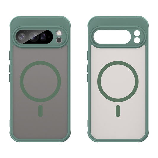 Husa MagSafe pentru Google Pixel 10 Pro XL, Techsuit, HaloFrost II, Verde